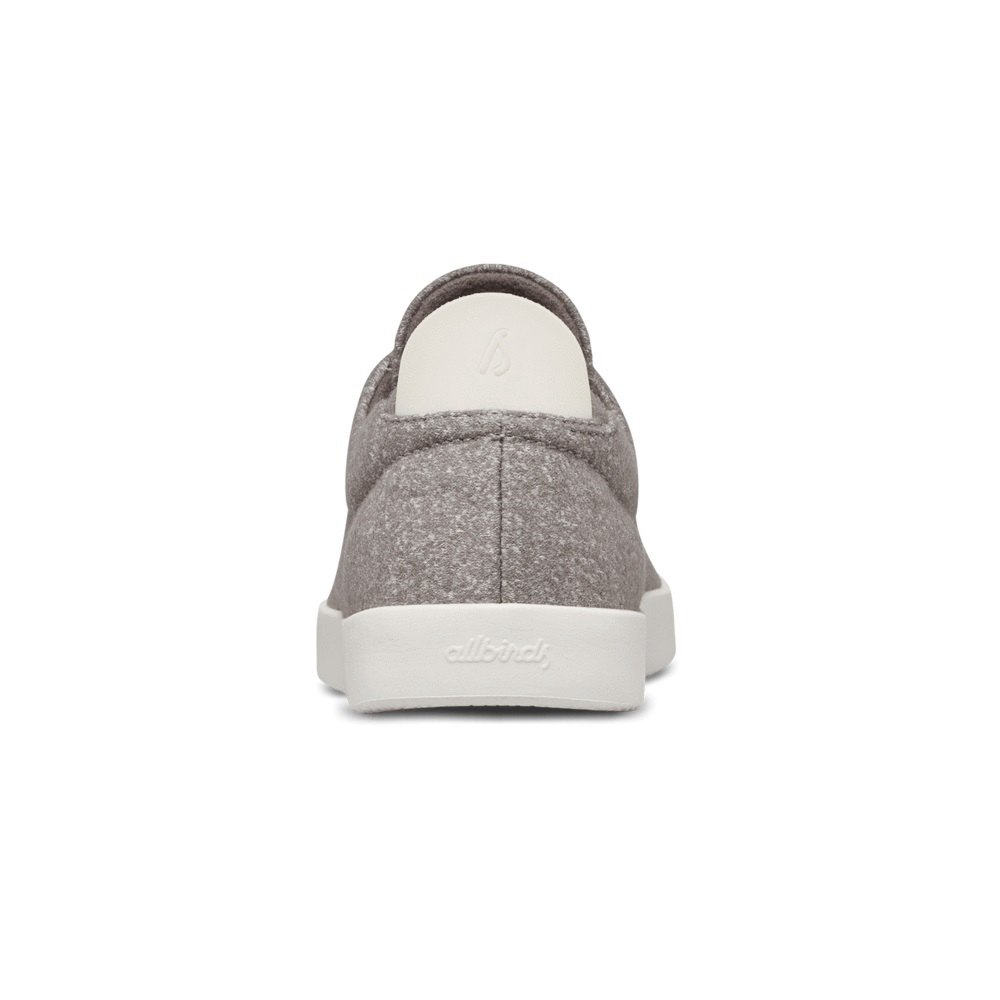 Allbirds Men\'s Wool Pipers - Sneakers Grey - WUK853469